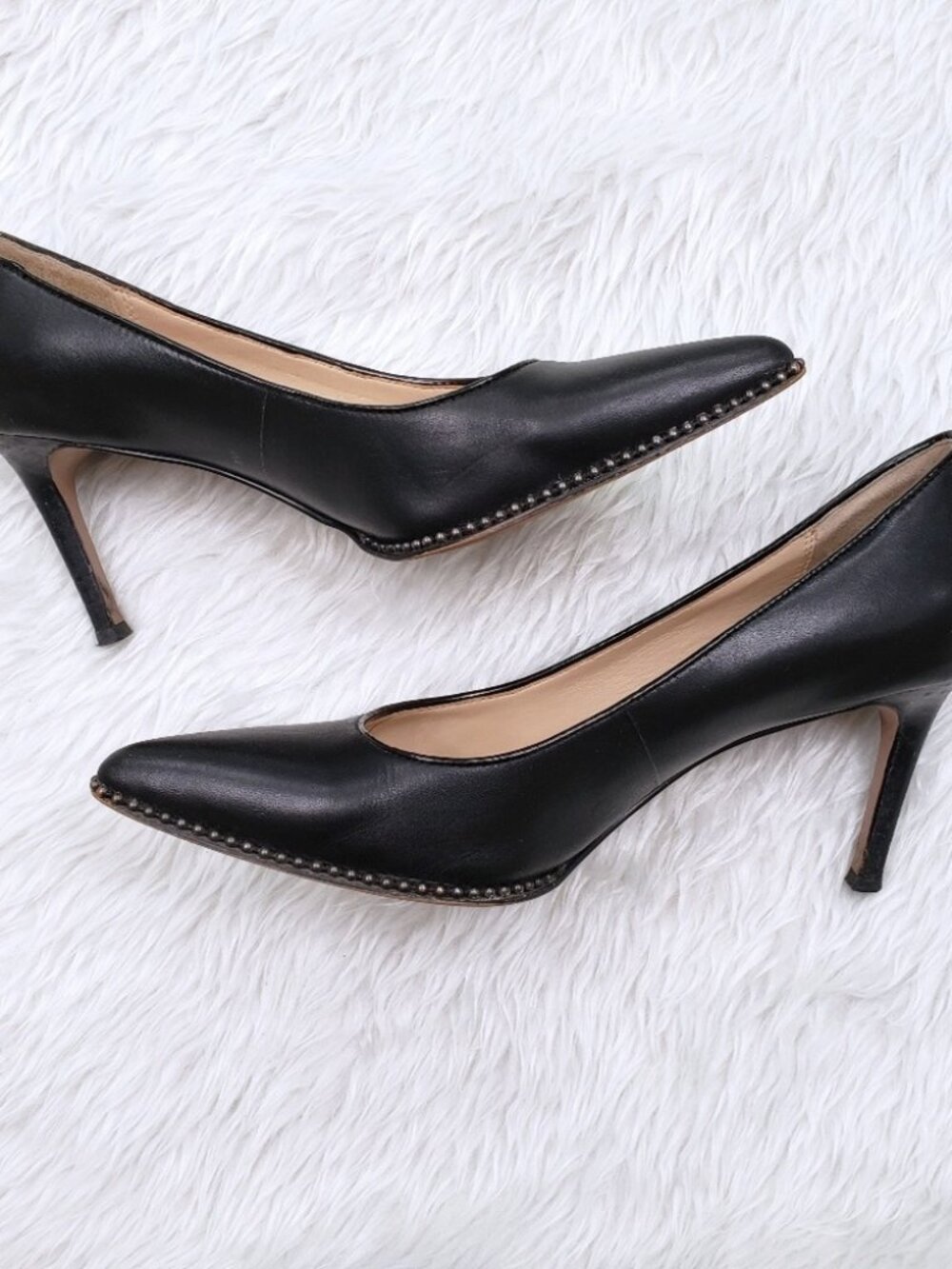 Coach Black Vonna Pumps, Size 6